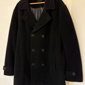 Calvin Klein Men's Classic Black Peacoat
